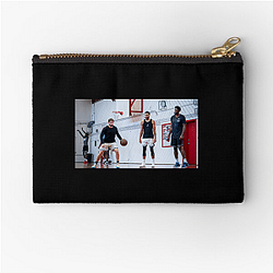 Drew Hanlen The World Is A Court Drew Hanlen Zipper Pouches
