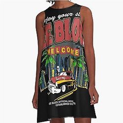 Duke Dennis Merch Duke Dennis Enjoy Your Stay A-Line Dress