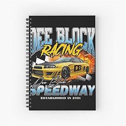 Duke Dennis Merch Duke Dennis Dee Block Speedway Graphic T-Shirt Hoodie For Men Youth Tee Spiral Notebook