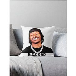 DUKE DENNIS RIZZ GOD Throw Pillow