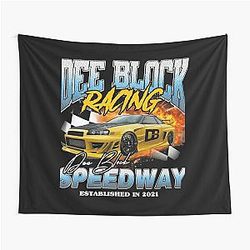 Duke Dennis Merch Duke Dennis Dee Block Speedway Graphic T-Shirt Hoodie For Men Youth Tee Tapestry