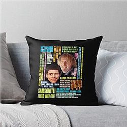 Dumb Dumber Mens Throw Pillow