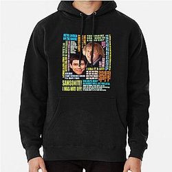 Picture Dumb Mens Pullover Hoodie