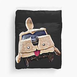 Dumb and Duvet Cover