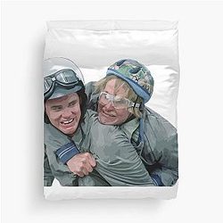 Dumb and Dumber - Bike Ride Duvet Cover