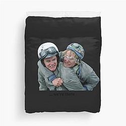 Dumb and Aspen Duvet Cover