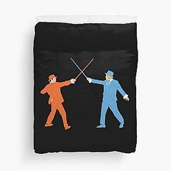 Dumb and Dumber Guard Duvet Cover