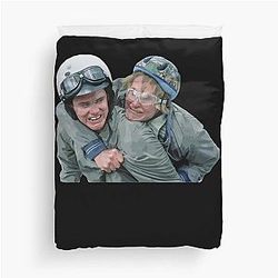 Art Dumb Dumber Call Me Duvet Cover