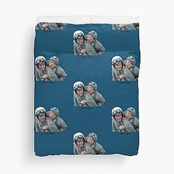 Dumb and Aspen Duvet Cover