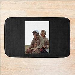 Dumb and Dumber Bike Ride Bath Mat