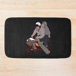 Dumb and Dumber Mini Bike Bath Mat