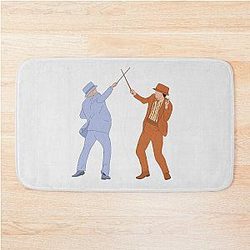 Dumb and Dumber Suits and Canes Bath Mat