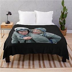 Dumb and Dumber Bike Ride Throw Blanket
