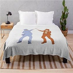 Dumb and Dumber Suits and Canes Throw Blanket