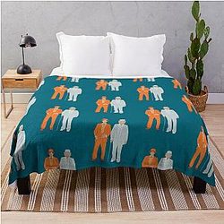 Dumb and Dumber Suits Throw Blanket