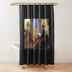 Dumb and Dumber Shower Curtain