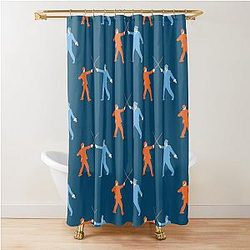 Dumb and Dumber On Guard Shower Curtain