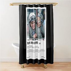Art Dumber Lover Gift Shower Curtain