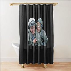 Dumb and Aspen Shower Curtain