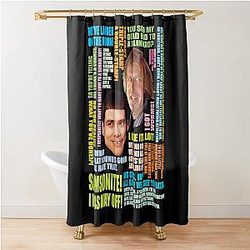 Dumb And Dumber Mens Best Shower Curtain