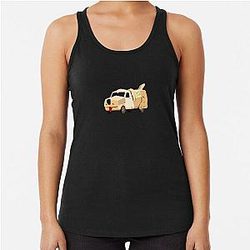 Dumb and Dumber Car Racerback Tank Top