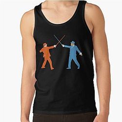 Dumb and Dumber on Guard Mens Best Tank Top