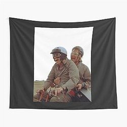 Dumb and Dumber Bike Ride Tapestry