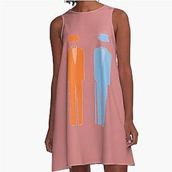 Dumb and Movie Quote A-Line Dress