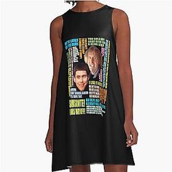 Picture Dumb Mens A-Line Dress