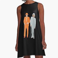 Call Me Dumb Dumber Lover Gift A-Line Dress