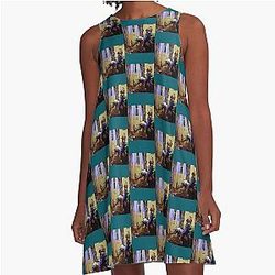 Dumb and 1 A-Line Dress
