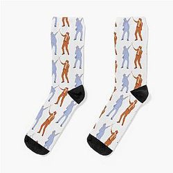 Dumb And Suits Socks Canes