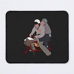 Dumb and Dumber Mini Bike Mouse Pad