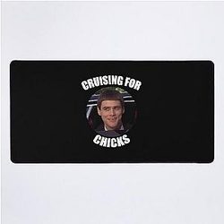 Dumb and Dumber Cruising for Chicks Desk Mat