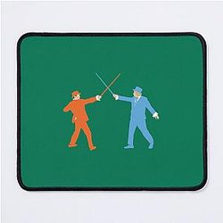 Dumb and Dumber On Guard! Mouse Pad