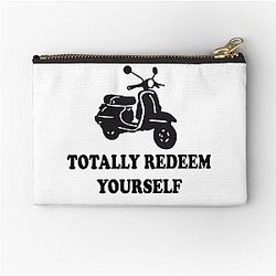 Dumb and Dumber Quote Zipper