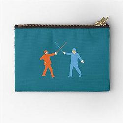 Dumb and Dumber On Guard Zipper Pouch