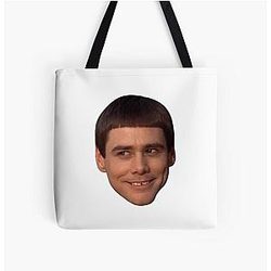 Lloyd Christmas - Dumber - Jim Carrey All Over Print Tote Bag