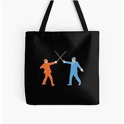 Dumb and Dumber On Guard! All Over Print Tote Bag