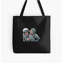 Dumb and Dumber Bike Ride Tote Bag