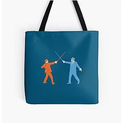 Dumb and Dumber On Guard! Tote Bag