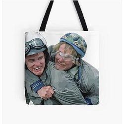 Dumb and Dumber Bike Ride Tote Bag