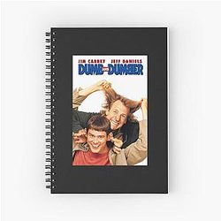 Dumb and Dumber Movie Spiral Notebook
