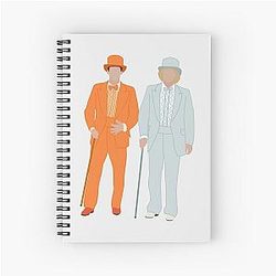 Dumb and Dumber Spiral Notebook