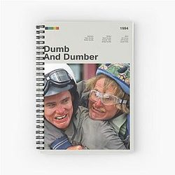 Inspired Dumb Comedy 1994 Spiral Notebook