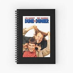 Poster Dumb Dumber My Favorite People Spiral Notebook