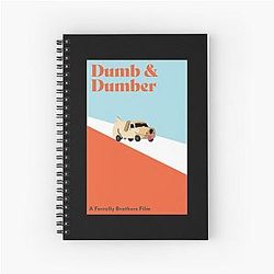 Picture Dumb Dumber My Favorite People Spiral Notebook