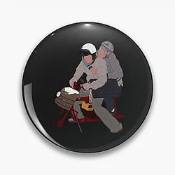Dumb and Dumber Mini Bike Pin