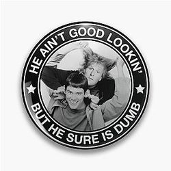 Dumb and Dumber - He ain't good lookin - but he sure is dumb