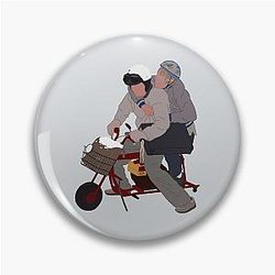 Dumb and Dumber Mini Bike Pin